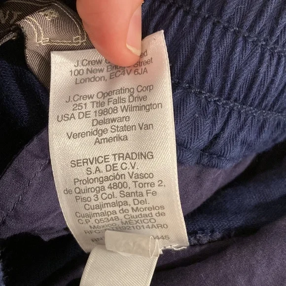 🦋2/$20🦋 JCrew’s “Point Sur” Cotton Joggers - Picture 8 of 8